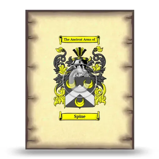 Spine Coat of Arms Print