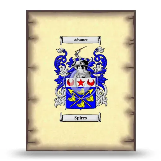 Spires Coat of Arms Print