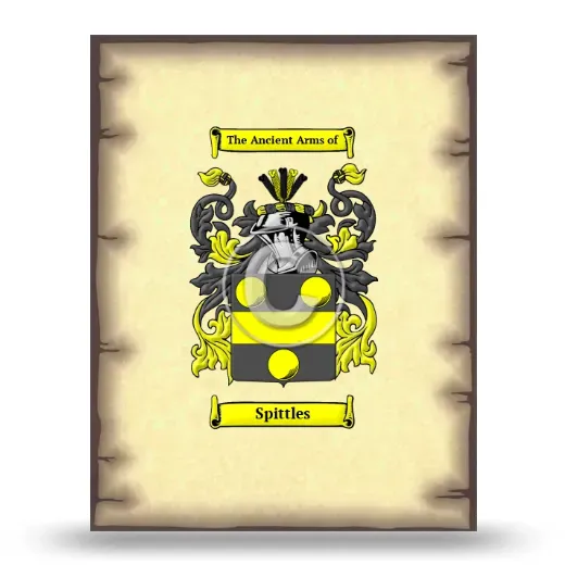 Spittles Coat of Arms Print