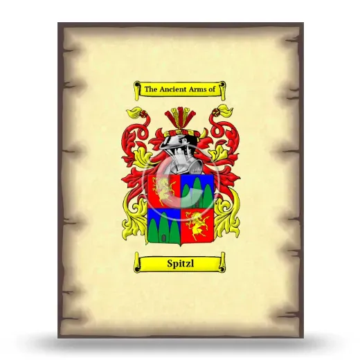 Spitzl Coat of Arms Print