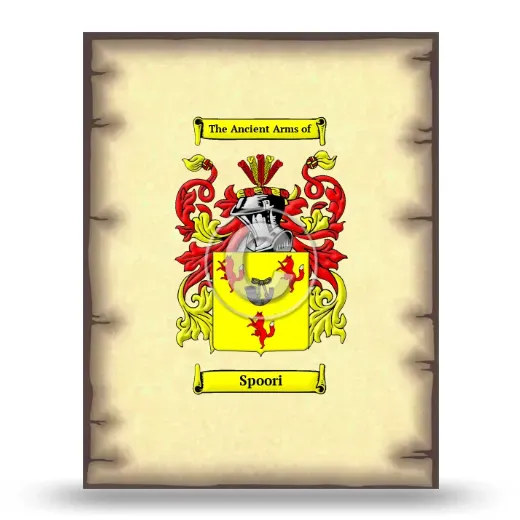 Spoori Coat of Arms Print