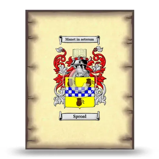 Sproal Coat of Arms Print