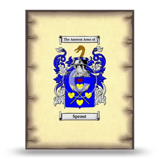 Sprout Coat of Arms Print