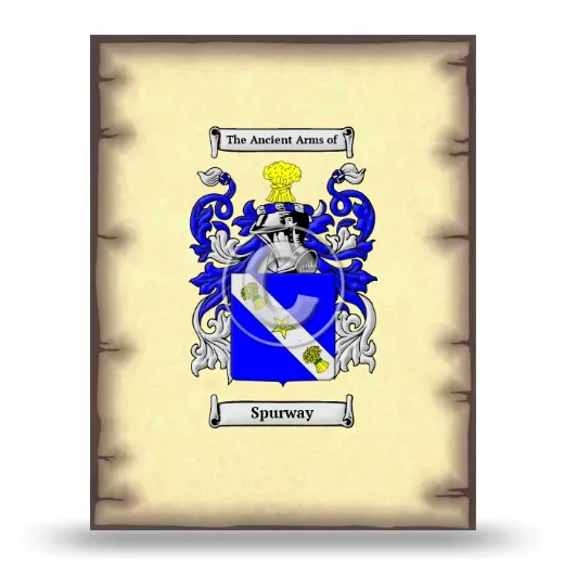 Spurway Coat of Arms Print