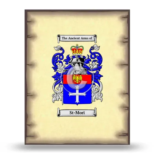 St-Mori Coat of Arms Print