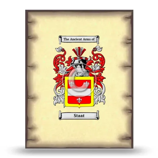 Staat Coat of Arms Print