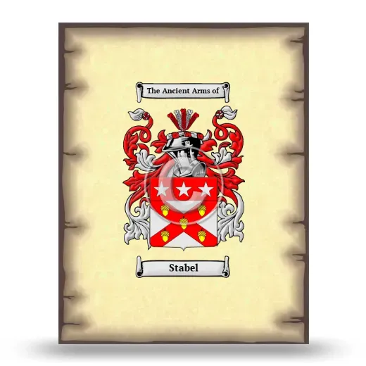Stabel Coat of Arms Print