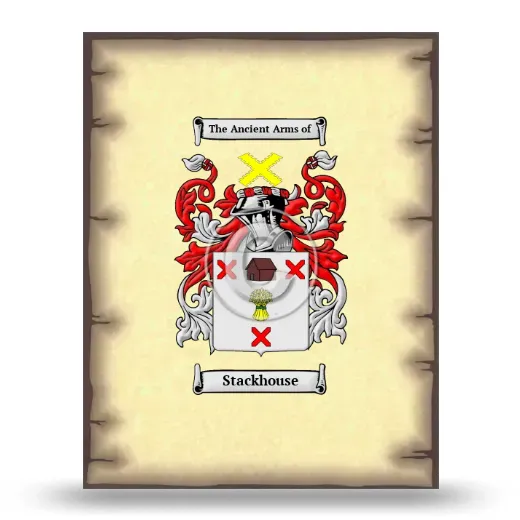 Stackhouse Coat of Arms Print