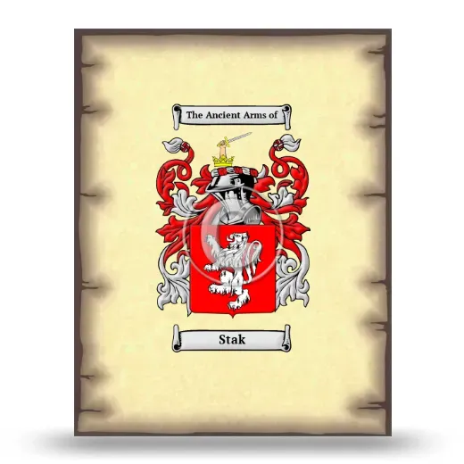 Stak Coat of Arms Print