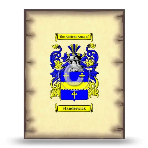 Standerwick Coat of Arms Print
