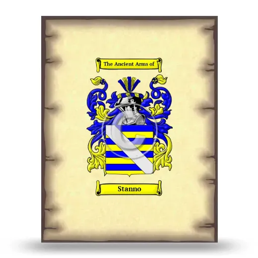 Stanno Coat of Arms Print