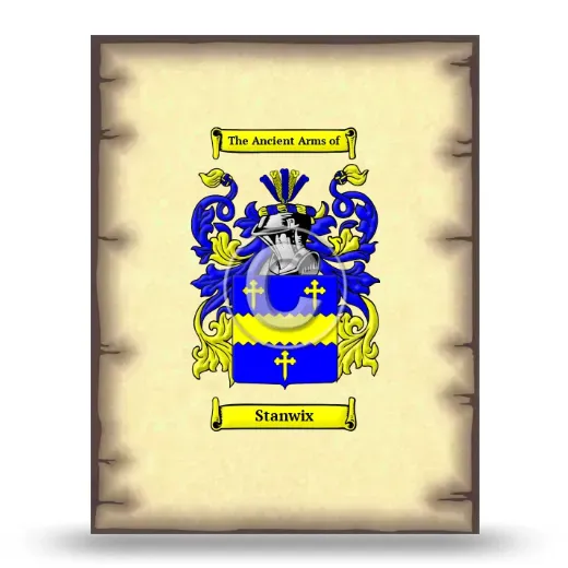 Stanwix Coat of Arms Print