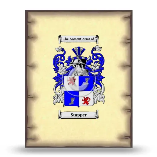Stapper Coat of Arms Print