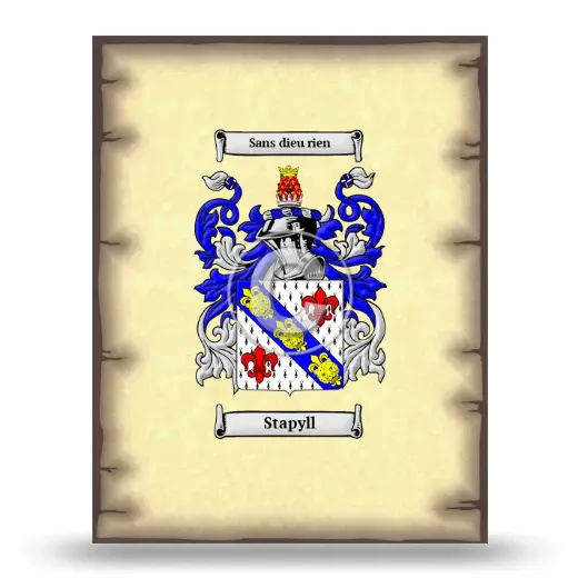Stapyll Coat of Arms Print