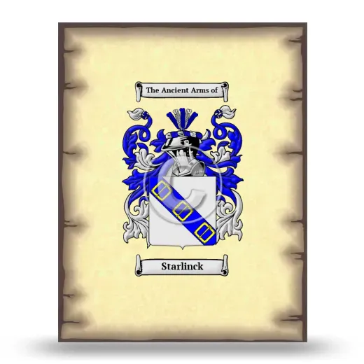Starlinck Coat of Arms Print