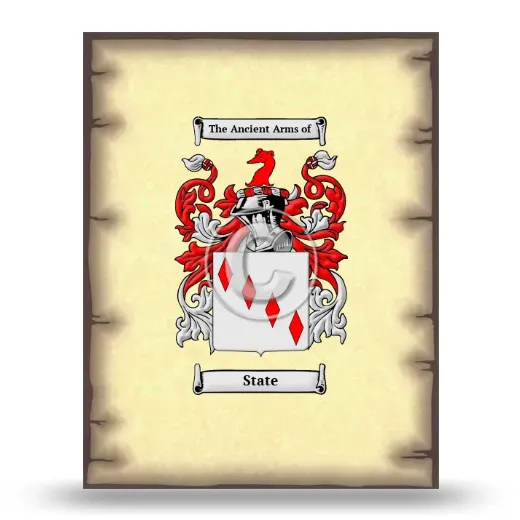 State Coat of Arms Print