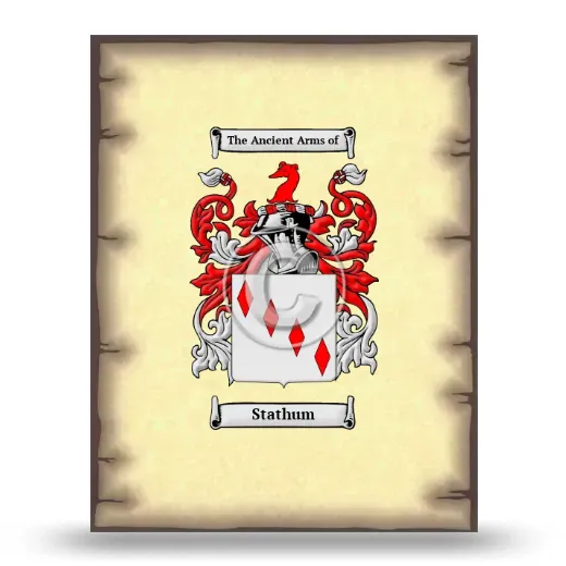 Stathum Coat of Arms Print
