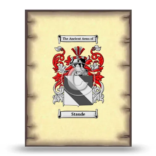 Staude Coat of Arms Print