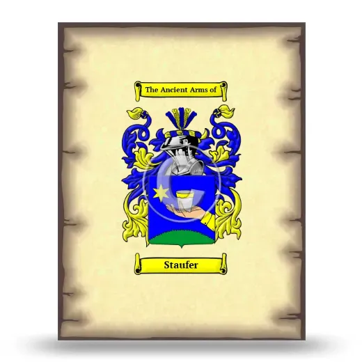 Staufer Coat of Arms Print