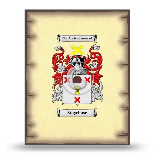 Staychose Coat of Arms Print