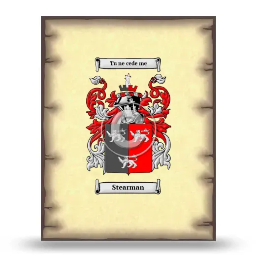 Stearman Coat of Arms Print