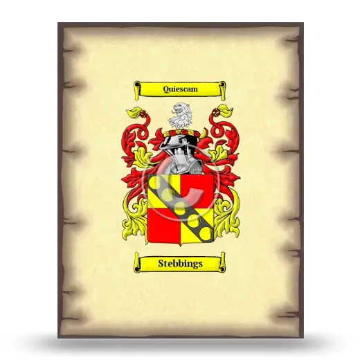 Stebbings Coat of Arms Print
