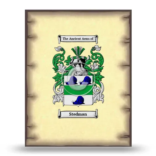 Stedman Coat of Arms Print