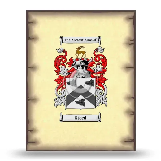 Steed Coat of Arms Print