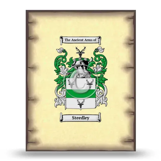 Steedley Coat of Arms Print