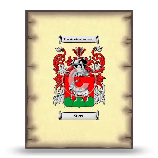Steen Coat of Arms Print