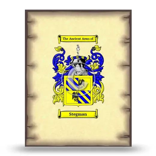 Stegman Coat of Arms Print