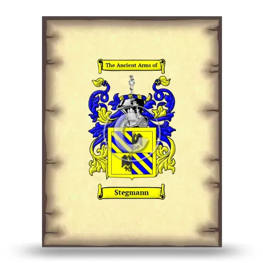 Stegmann Coat of Arms Print