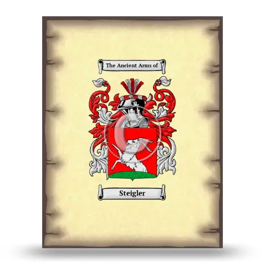 Steigler Coat of Arms Print
