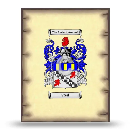 Steil Coat of Arms Print