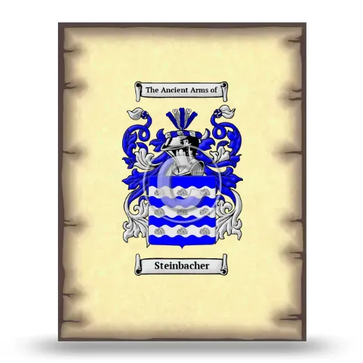 Steinbacher Coat of Arms Print