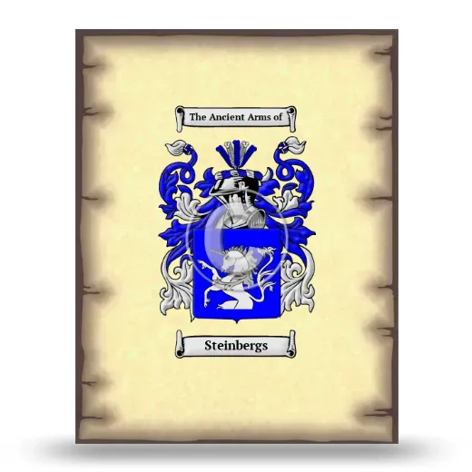 Steinbergs Coat of Arms Print