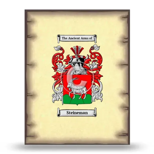 Steineman Coat of Arms Print