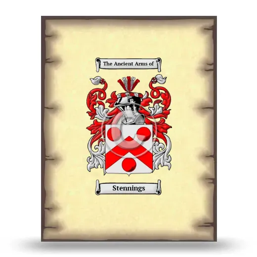 Stennings Coat of Arms Print