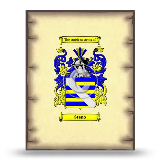 Steno Coat of Arms Print
