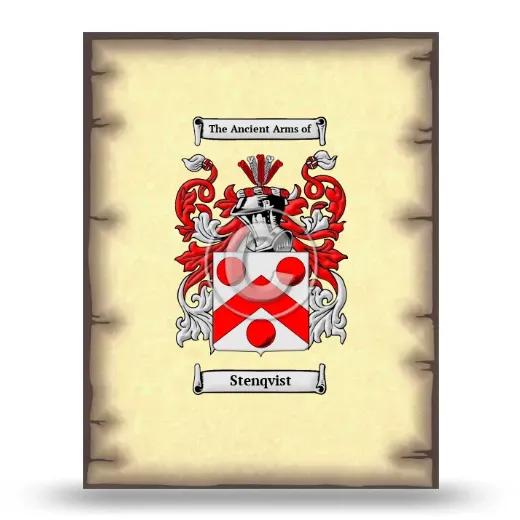 Stenqvist Coat of Arms Print