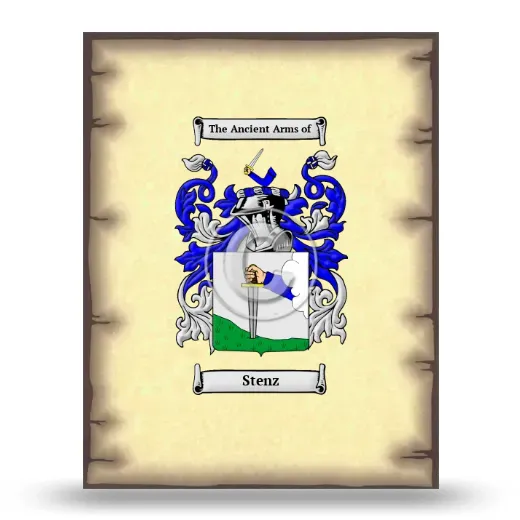 Stenz Coat of Arms Print