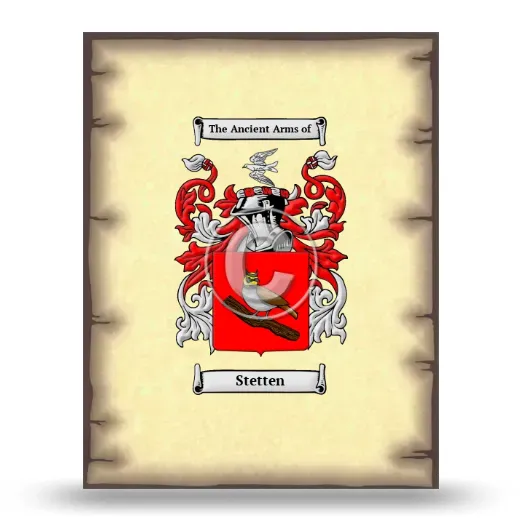Stetten Coat of Arms Print