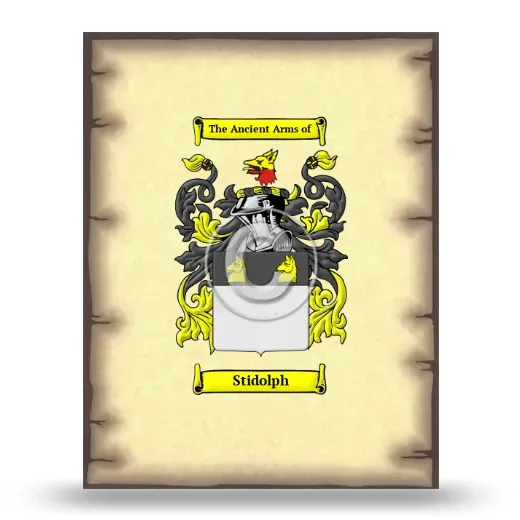 Stidolph Coat of Arms Print