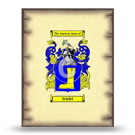 Stiefel Coat of Arms Print