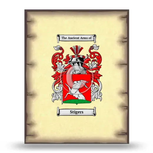 Stigers Coat of Arms Print