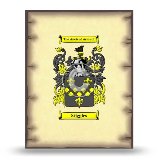 Stiggles Coat of Arms Print