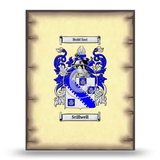 Stillwell Coat of Arms Print