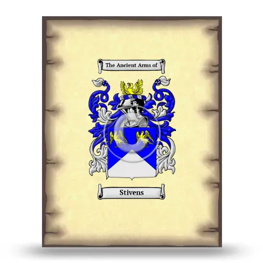 Stivens Coat of Arms Print