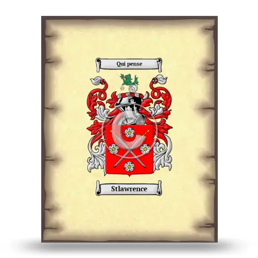 Stlawrence Coat of Arms Print
