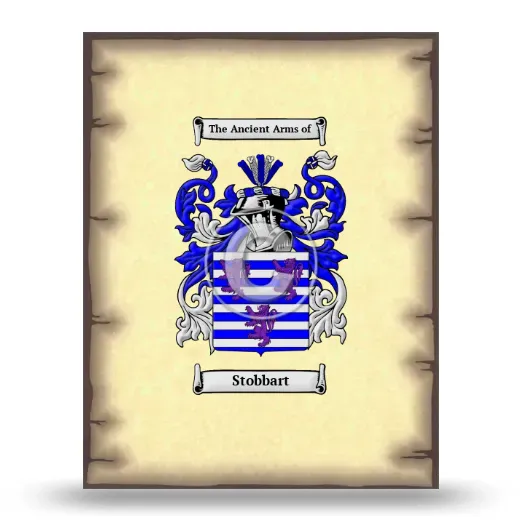 Stobbart Coat of Arms Print